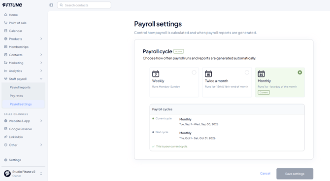 Payroll-cycle