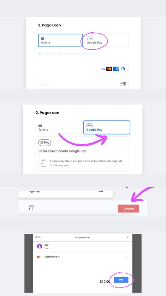 google pay canva