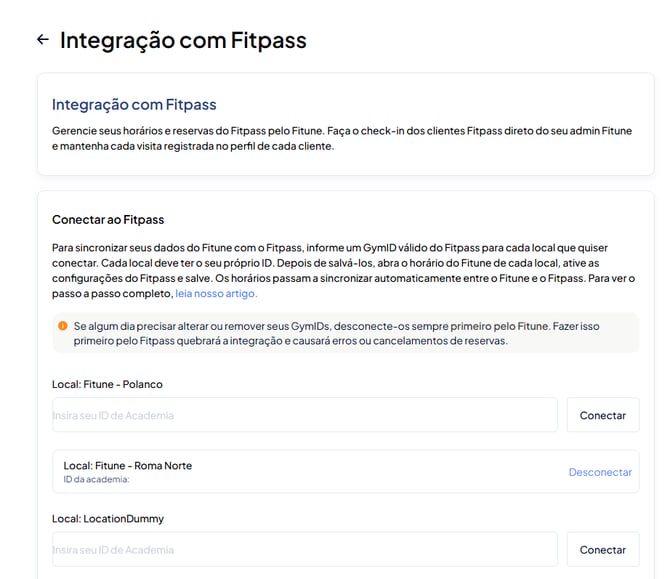 unidade pitpass fitune